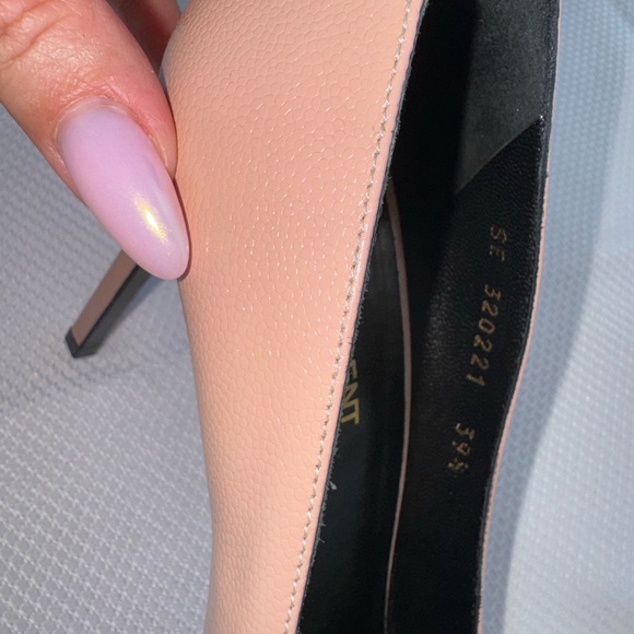 Saint Laurent leather pump brand new size 39.5 - Picture 8 of 8